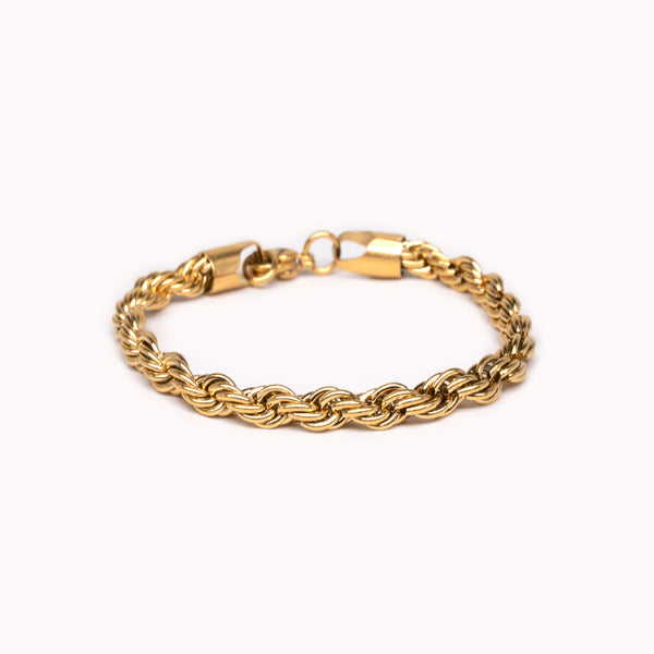 ROPE BRACELET- GOLD - 5MM