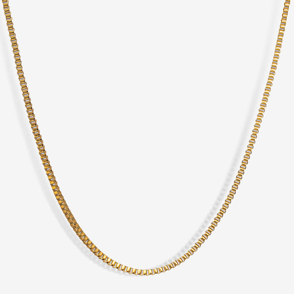 BOX CHAIN - GOLD - 3MM