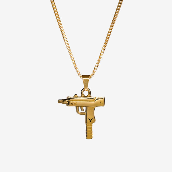 UZI PENDANT - GOLD