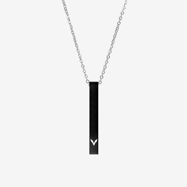 VERTICAL BAR PENDANT - BLACK