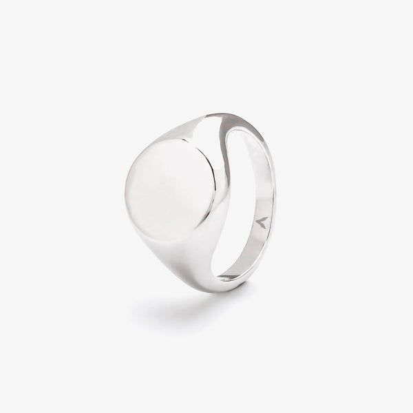 VINTAGE SIGNET RING - SILVER