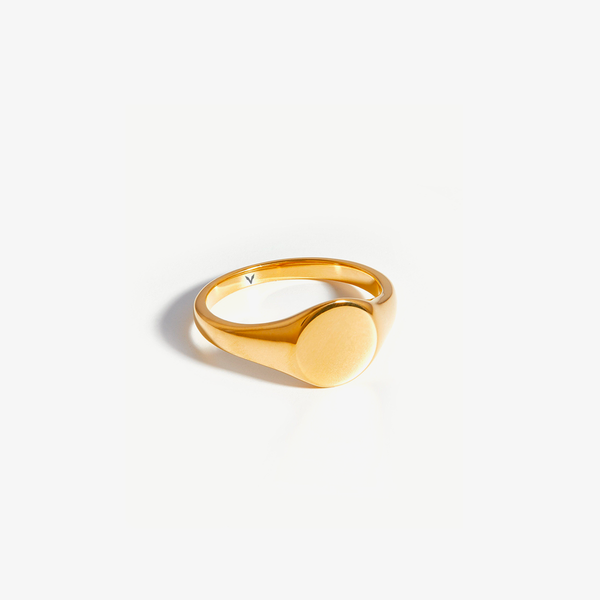 VINTAGE SIGNET RING - GOLD